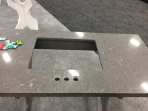 PANMINQUARTZ Shines at HD EXPO 1 PANMINQUARTZ® vanity top 6398