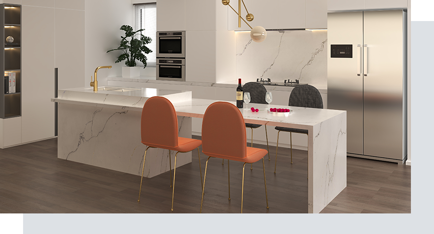 The Enduring Charm of Calacatta Quartz in Modern Design 1 Quartz Surfaces PMC1978