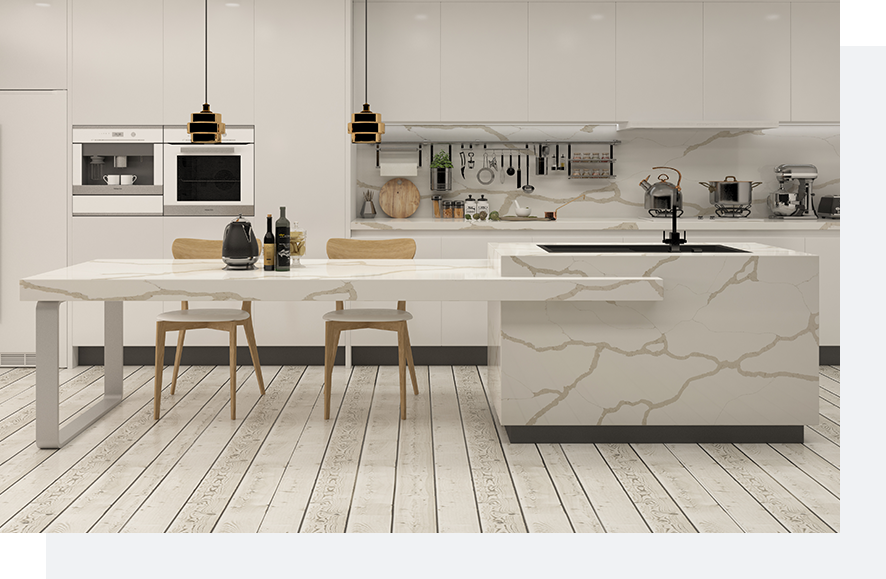 2024 Most Sought-After Quartz Vein Patterns for Luxury Design 3 Stone Surfaces PMC1287