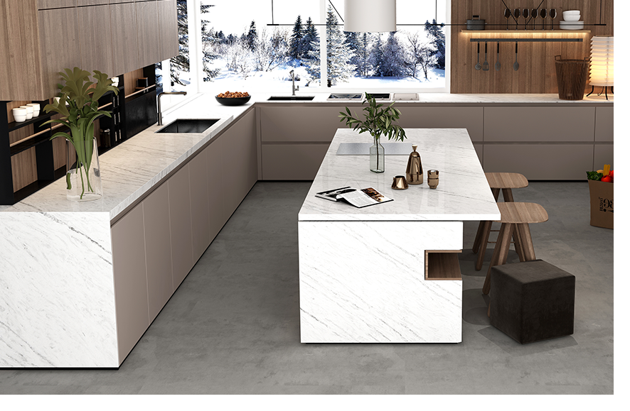 The 3 Most Stunning Calacatta Quartz Ideas 3 Stone Surfaces PMC2335