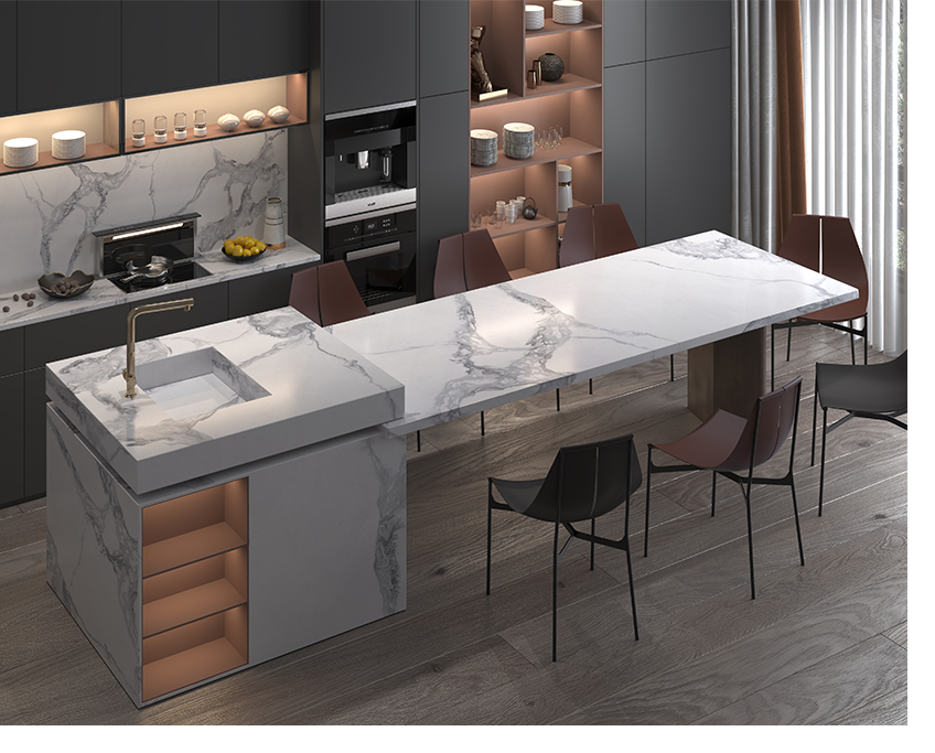 Top 3 Calacatta Quartz Patterns That Define Elegance 4 Stone Surfaces PMC1909